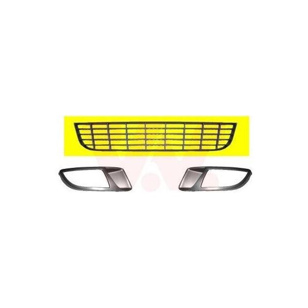 Van Wezel 1629590 - Oe 0735469955 Griglia Di Ventilazione, Anteriore Per Bravo-image