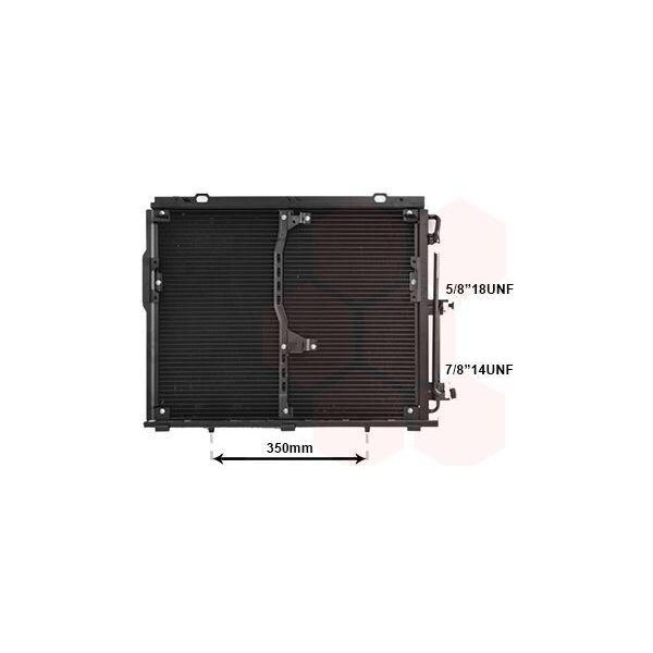 Van Wezel 30005221 Condensatore Climatizzatore Condensatore Climatizzatore Adatto Per MERCEDES-BENZ Classe S Berlina (W140)-image