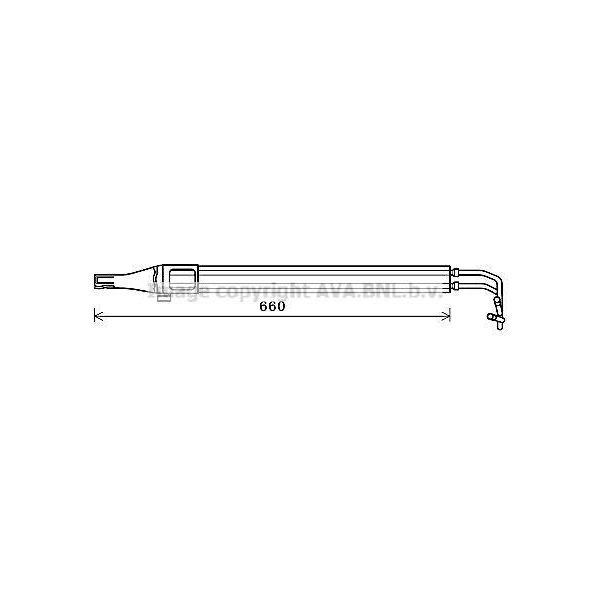 Prasco MS3684 - Radiatore Olio Oe 6394663524 Per Viano (W639), Vito (W639)-image