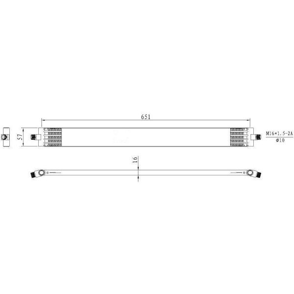 Nrf 31813 - Radiatore Olio Oe 6395010501 Per Viano (W639), Vito (W639)-image