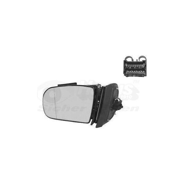 Van Wezel 3029815 - Oe 210 810 01 76 Specchio Esterno, Sinistro Per Classe E (W210), Classe E (VF210), Classe E (S210)-image