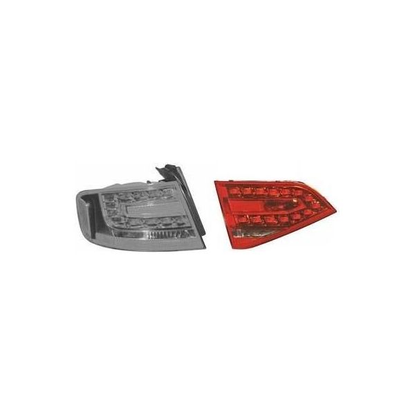 Van Wezel 0327937 - Oe 8K5945093B Fanale Posteriore Sinistro, Parte Interna Per A4 8K-image