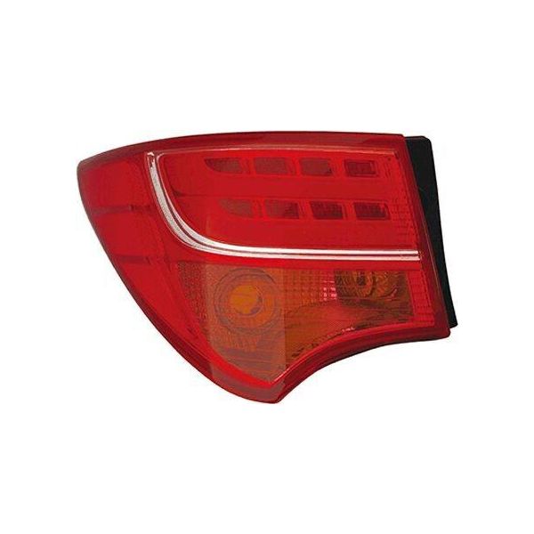 Van Wezel 8272935 - Oe 924012W130 Lampada Combinata Posteriore, Sinistra, Parte Esterna Per Santa Fe Iii Dm-image