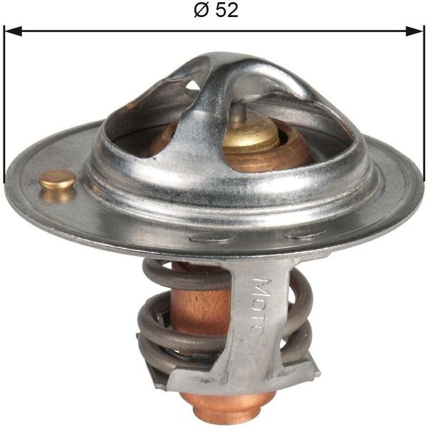Gates TH48682G1 - Termostato Acqua Di Raffreddamento Oe MN176384 Per Forfour (454)-image