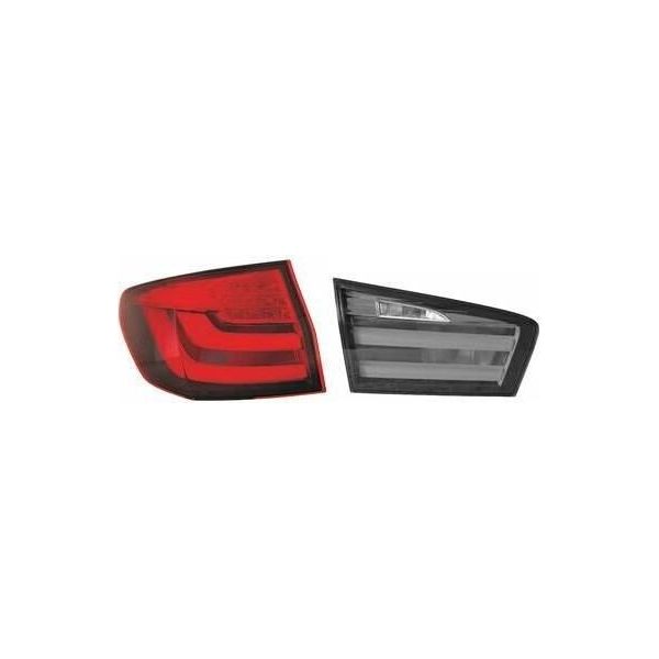 Van Wezel 0617925 - Oe 63217370345 Fanale Posteriore Sinistro, Parte Esterna Per Serie 5 F11-image