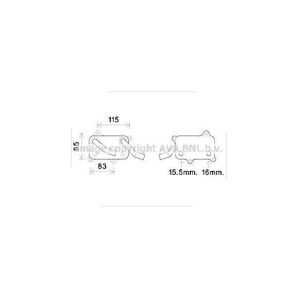 Prasco MS3555 - Radiatore Olio Oe 1121800311 Per Classe C (W202), Classe C (W203), Classe C (S202), Classe C (S203), Clk (C208), Clk (C209), Clk (A208), Clk (A209), Cls (C219), Classe E (W210), Classe E (W211), Classe E (VF210), Classe E (S210), Classe E (S211), Classe G (W463), Classe M (W163), Classe M (W164), Classe R (W251), Classe S (W220), Classe S (C215), Sl (R129), Sl (R230), Slk (R170), S-image