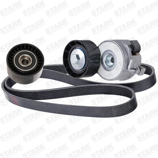 Stark SKRBS-1200886 - Set Di Cinghie Con Nervatura A V Per Jumpy (VF7), Berlingo, Scudo, Partner Tepee, Partner, Partner Origin (G), Partner (5, G), Expert Tepee (VF3X), Expert (Vf), 206+, 206 Van, 206 Sw (2E/K), 206 (2E/K), 206 (2A/C)-image