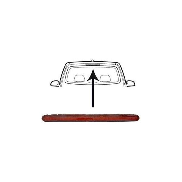 Van Wezel 5856929 3. Terza Luce Di Stop Posteriore Per Vw Touran (1T1, 1T2)-image