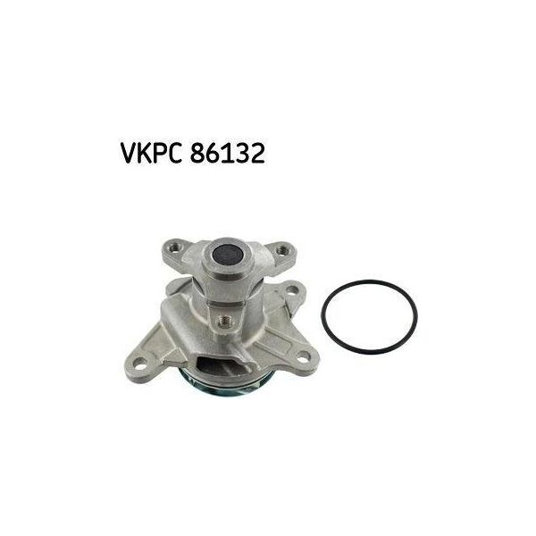 Pompa Acqua Skf VKPC86132, Raffreddamento Motore Oe 6000616650 Compatibile Con Talento, Classe C, Vito, NV300, Qashqai, X-Trail, Vivaro, Espace, Fluence, Scenic, Kadjar, Koleos, Megane, Talisman, Trafic-image
