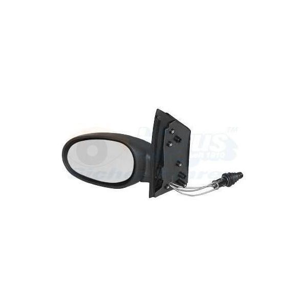 Van Wezel 2910803 - Oe 0595V017C22A00 Specchio Retrovisore Esterno, Sinistro Per Cabrio (450), City-Coupe (450), Fortwo Cabrio (450), Fortwo (450)-image