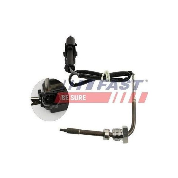 Fast FT80205 Sensore Temperatura Gas Di Scarico Per Fiat Ducato Furgone (250, 290) M14X1,5 260 330 Mm-image