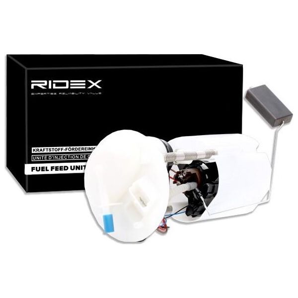 Ridex 1382F0007 - Pompa Carburante Oe 46798695 Per 500 (312), 500L (351, 352), Panda, Ka (RU8)-image