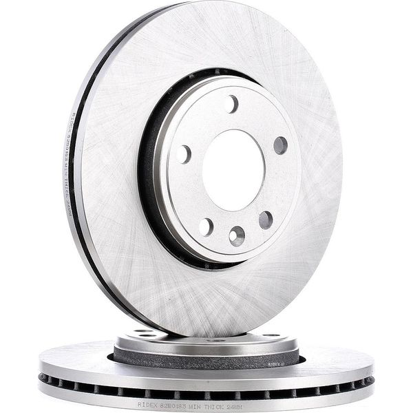 Ridex 82B0183 - Disco Freno Oe 40206 00QAF Per Primastar (X83), Vivaro A (E7), Vivaro A (X83), Vivaro (F7), Vivaro (J7), Trafic Ii (El), Trafic Ii (Fl), Trafic Ii (Jl)-image