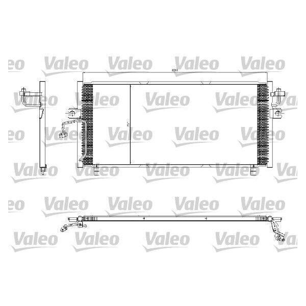 Valeo 817253 - Condensatore Aria Condizionata Oe 92110 2F000 Per Primera (P11)-image