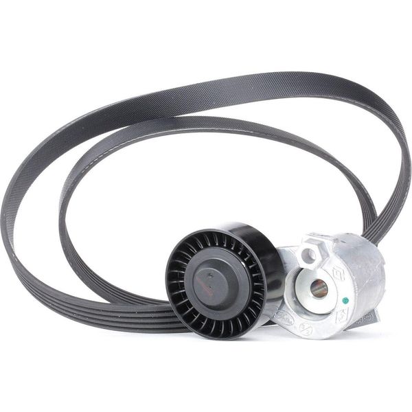 Gates K015PK1200 - Set Di Cinture A V Oe 7701476475 Per Almera Ii (N16), Micra Iii (K12), Clio Ii, Grand Scenic Ii (Jm), Kangoo (Kc), Kangoo (Fc), Megane Ii, Modus (F/JP0), Scenic Ii, Thalia I (Lb)-image
