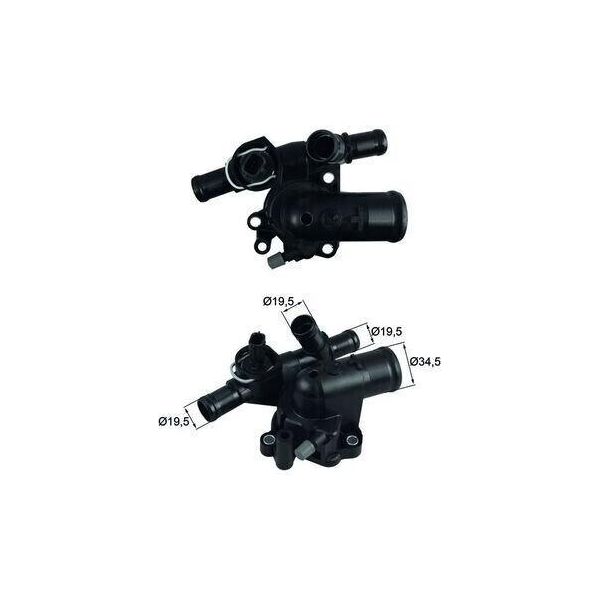 Mahle Ti 248 83 - Oe 93 198 317 KüHlwasserthermostat FüR Primastar (X83), Vivaro (J7), Vivaro (F7), Vivaro A (E7), Trafic Ii (Jl), Trafic Ii (Fl), Trafic Ii (El)-image