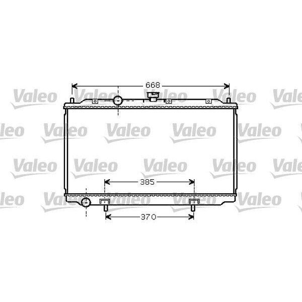 Valeo 734737 - Radiatore Oe 21410 BN700, Raffreddamento Motore Per Almera Ii (N16)-image