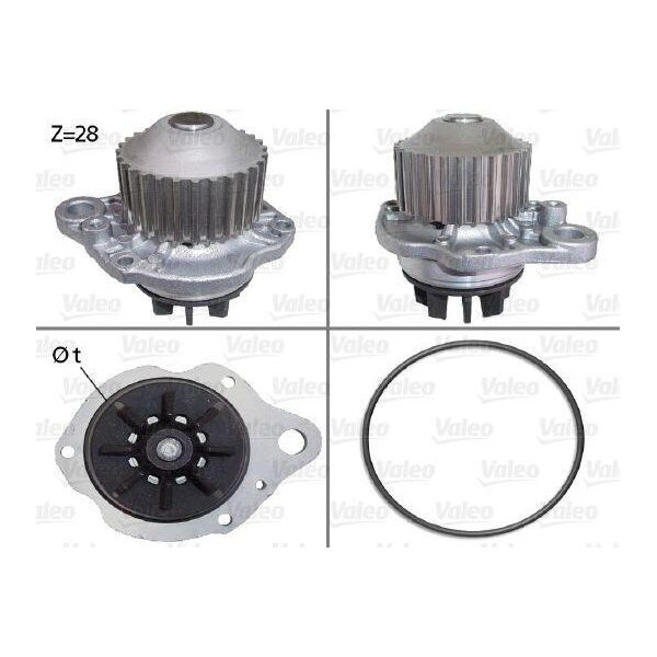 Valeo 506643 - Pompa Acqua Oe PA5507 Per 605 (6B), 406, Safrane Ii (B54), Laguna I, Espace Iii (Je)-image