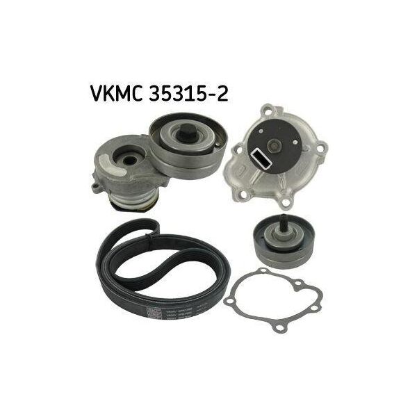 Skf Vkmc 35315-2 - Oe 044 260 849 B Pompa Dell'acqua + Cuscinetto Per Astra G, Combo, Combo Tour, Corsa C (X01)-image