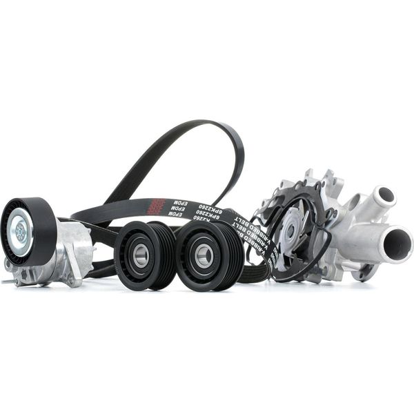 Stark SKPRB-51660055 - Set Pompa Acqua + Cinghia Trapezoidale Oe 611 200 05 01 Per Sprinter (W905), Sprinter (W904), Sprinter (W903), Sprinter (W901, W902), Classe G (W463)-image