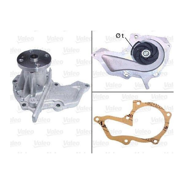 Valeo 506472 - Pompa Dell'acqua Oe PA6010 Per Fiesta Iv, Fiesta V, Focus C-Max (DM2), Focus (Daw, Dbw), Focus (Dfw), Focus (Dnw), Focus Ii, Fusion, Puma, 2 (Dy)-image