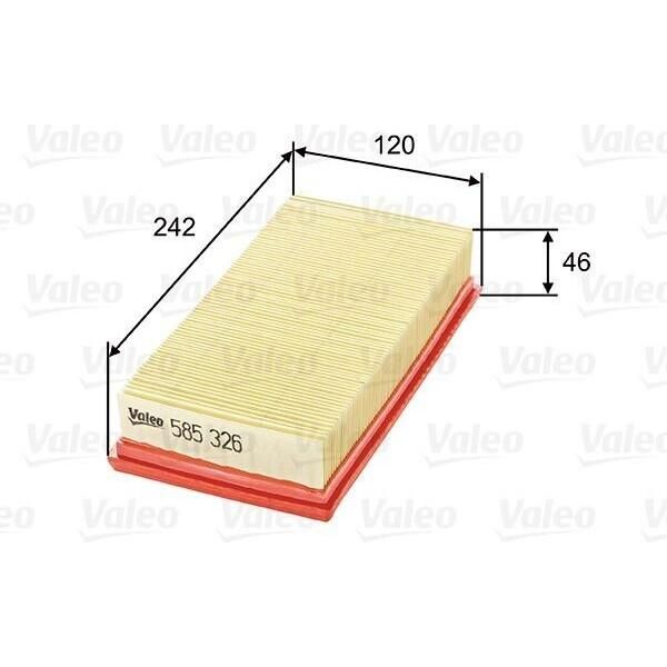 Valeo 585326 - Filtro Aria Oe SA9055 Per Agila B-image