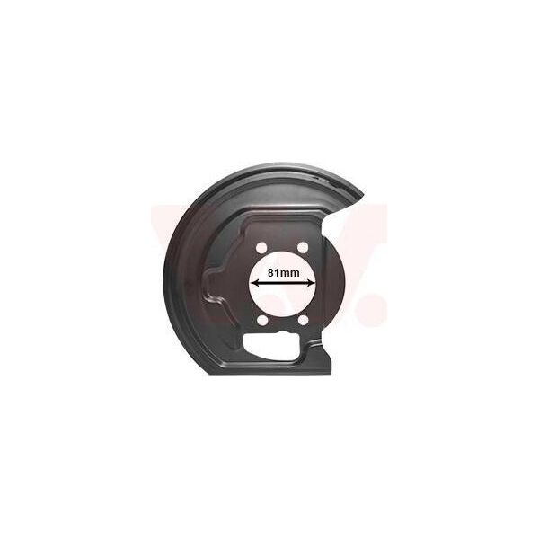 Van Wezel 3388371 - Oe 41161JD01A Piastra Di Ancoraggio, Asse Anteriore Sinistro Per Qashqai +2 I (J10)-image
