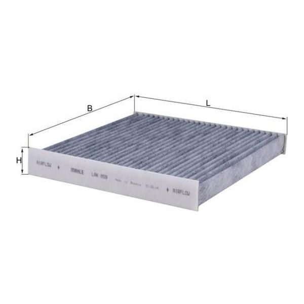 Mahle Lak 859 - Filtro Aria Abitacolo Oe 1745605 Per Transit, Transit Tourneo, Transit V363-image