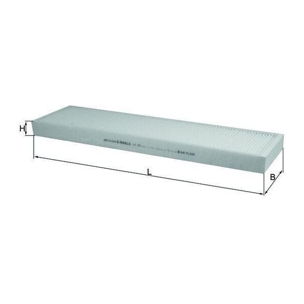 Mahle La 25 - Oe 1097670 Filtro Aria Per Mondeo Ii, Cougar, Mondeo Iii, X-Type (X400), Passat (3B)-image