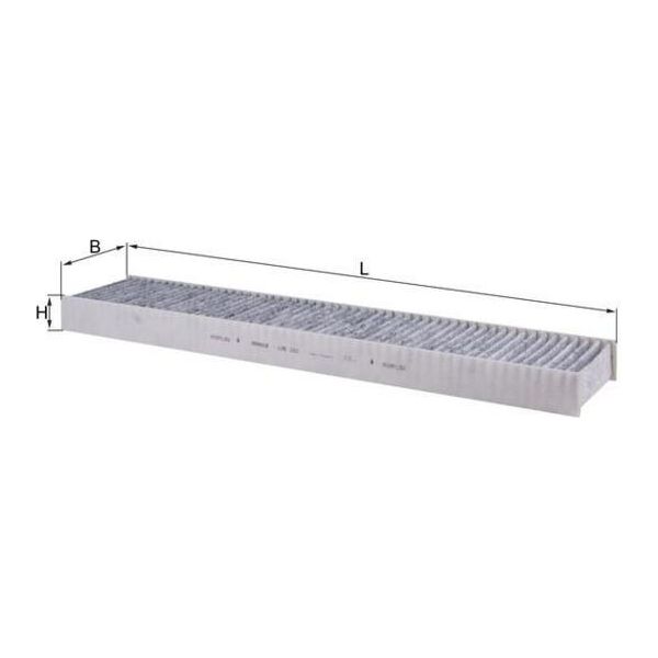 Mahle Lak 242 - Filtro Aria Abitacolo Oe 1349791 Per Mondeo Iii, X-Type (X400)-image