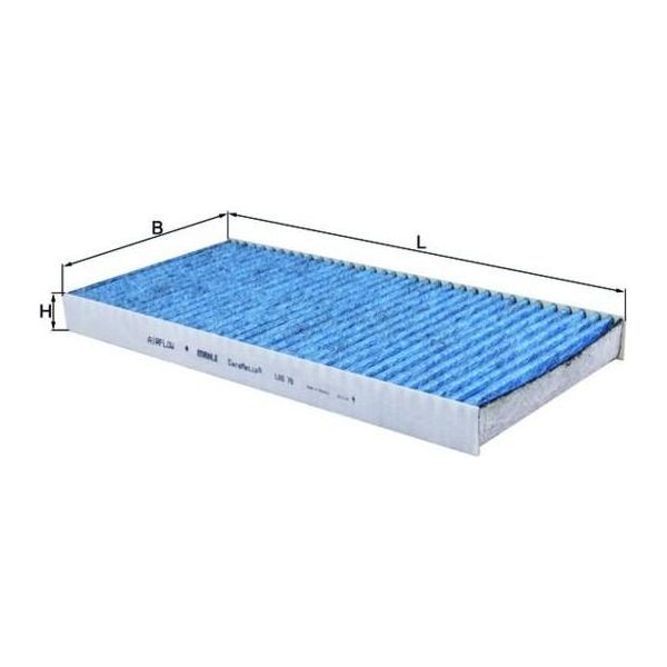 Mahle Lao 78 - Filtro Aria Abitacolo Oe 1121106 Per Focus (Daw, Dbw), Focus (Dfw), Focus (Dnw), Tourneo Connect, Transit Connect-image