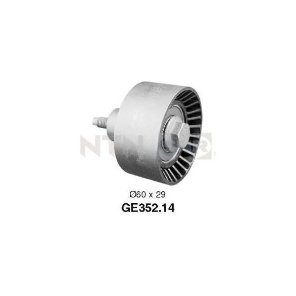 Snr GE352.14 - Puleggia Folle Oe 1095025, Cinghia Di Distribuzione Per Cougar, Focus (Daw, Dbw), Focus (Dnw), Focus (Dfw), Maverick, Mondeo Ii, Tourneo Connect, Transit Connect-image