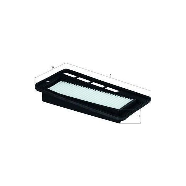 Filtro Aria Mahle Lx 1743 Per Opel Agila (A) (H00) Cartuccia Filtrante-image