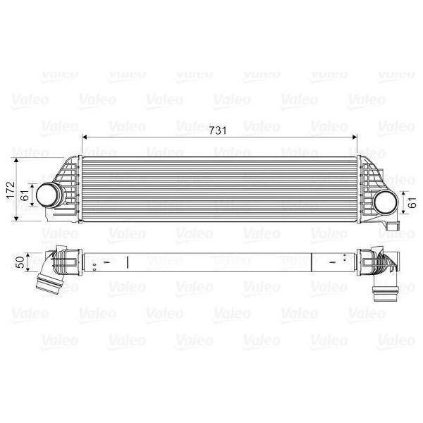 Valeo 818561 - Intercooler Oe 7485120579 Per Movano B (X62)-image