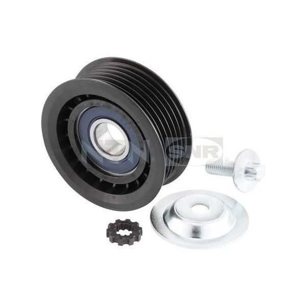 Snr GA358.13 - Oe 51800046 Umlenkrolle, Keilrippenriemen FüR Mito (955), Giulietta (940), Punto, Idea, Bravo, 500L (351, 352)-image
