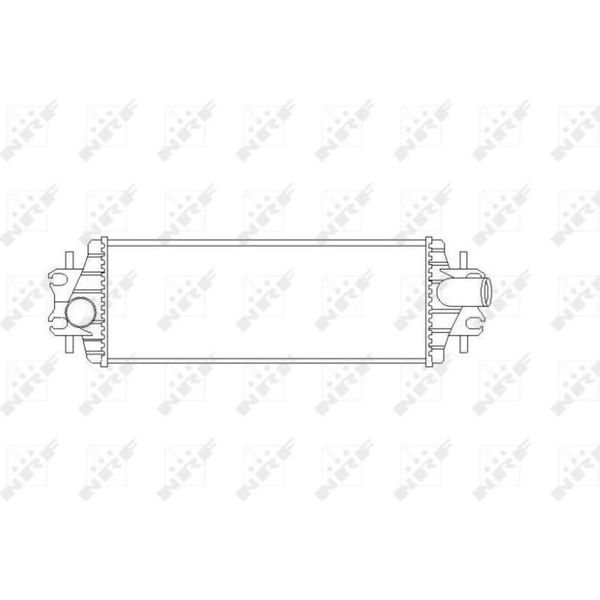 Nrf 30876 - Oe 1449600QAB LadeluftküHler FüR Primastar (X83), Vivaro (J7), Vivaro (F7), Vivaro A (E7), Trafic Ii (Jl), Trafic Ii (Fl), Trafic Ii (El)-image