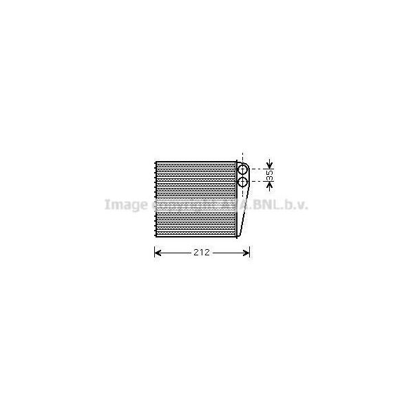 Prasco DNA6256 - Oe 27140AX700 Scambiatore Di Calore, Riscaldatore Per Note (E11, NE11), Micra Iii (K12), Clio Iii, Modus (F/JP0), Twingo Ii (CN0), Wind (E4M)-image