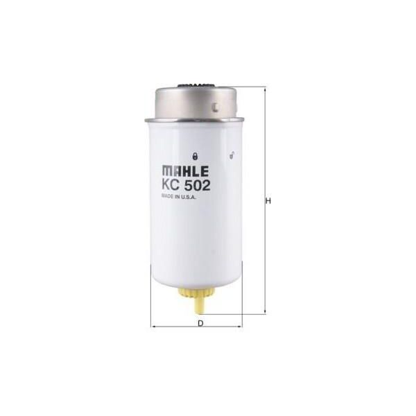 Mahle Kc 502 - Filtro Carburante Oe 1685852 Per Transit-image