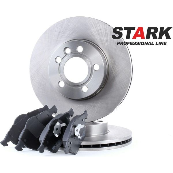 Stark SKBK-1090334 - Dischi E Pastiglie Freno Oe 1001093 Per Galaxy (Wgr), Alhambra (7V), Sharan (7M)-image