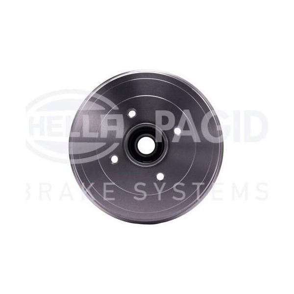 Hella 8DT 355 302-761 - Oe 432021782R Tamburo Del Freno Con Mozzo Ruota Per Clio Iii, Modus (F/JP0)-image