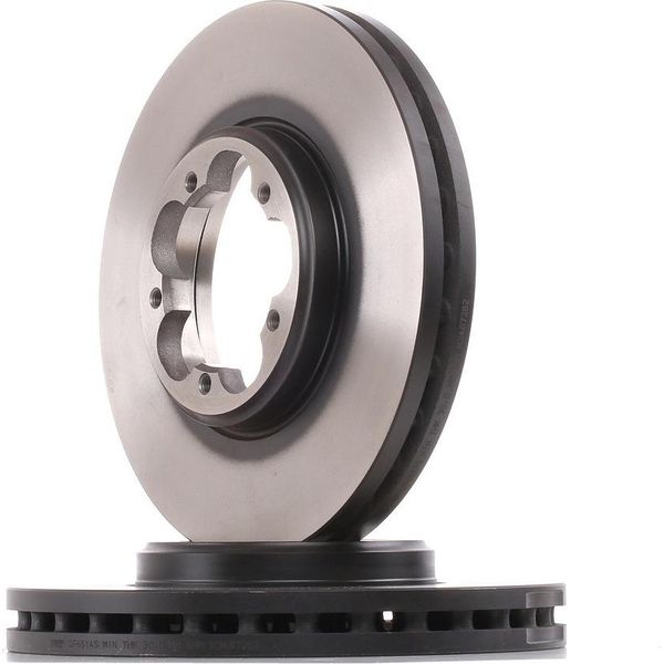 Trw DF6514S - Disco Freno Oe 1763885 Per Tourneo Custom, Transit Custom, Transit V363-image