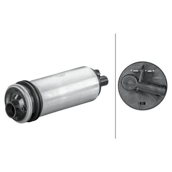 Hella 8TF 358 106-631 - Oe 1H0 906 091 D Pompa Carburante Per Cordoba (6K), Ibiza (6K), Inca (6K), Toledo I (1L2), Caddy Ii (9K), Golf Iii (1H), Golf Cabriolet (1E), Passat (35I), Polo (6N), Polo (6V), Vento (1H)-image
