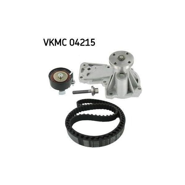 Skf Vkmc 04215 Pompa Dell'acqua + Set Cinghia Dentata Oe 1004297 Compatibile Con C-Max, Fiesta, Focus, Galaxy, Kuga, Mondeo, S-Max, Tourneo, Transit, S60, V40, V60, V70-image