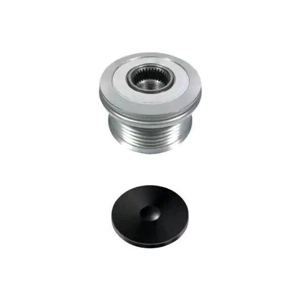 Hella 9XU 358 039-281 - Puleggia Alternatore Oe 1704925 Per C-Max, Fiesta Vi, Focus Iii, Galaxy (WA6), Grand C-Max, Kuga Ii, Mondeo Iv, S-Max (WA6), S60 Ii (134), S80 Ii (124), V40 (525, 526), V60 I (155, 157), V70 Iii (135)-image