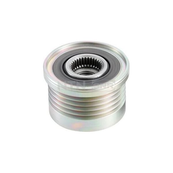 Snr GA755.06 - Puleggia Alternatore Oe 23151 00Q0A Per Primastar (X83), Vivaro A (E7), Vivaro A (X83), Movano (X70), Vivaro (J7), Vivaro (F7), Laguna I, Laguna Ii, Trafic Ii (Jl), Trafic Ii (Fl), Trafic Ii (El), Vel Satis (BJ0), S40 I (644), V40 (645)-image