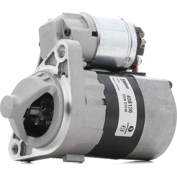Valeo 438136 - Motore Di Avviamento Oe 23300 1F770, Motorino Di Avviamento Per Note (E11, NE11), Micra Iii (K12)-image