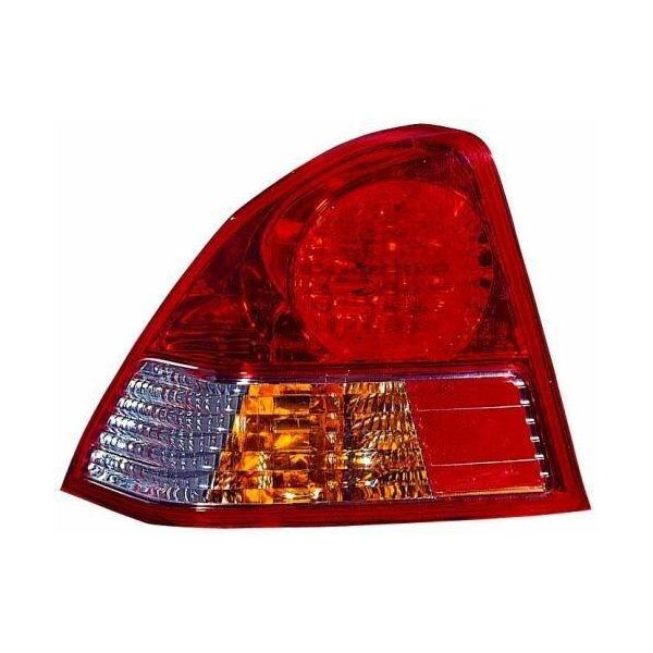 Abakus 217-1956L-AE-Y - Oe 33551 S5B 003 Fanale Posteriore Sinistro, Parte Esterna Per Civic Vii-image