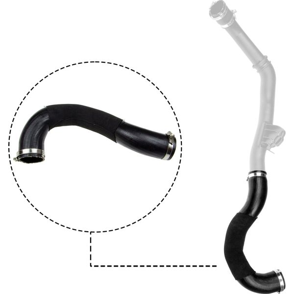 Gates 09-1366 - Tubo Aria Di Carico Oe 2396056 Per Tourneo Custom, Transit Custom, Transit V363-image