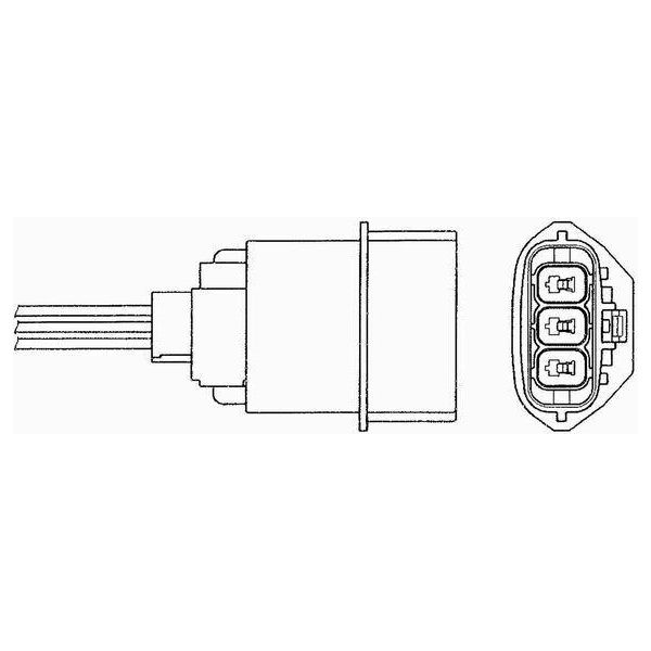 Ngk 92016 - Sonda Lambda Oe 22690 9F600 Per Almera Ii (N16), Almera Tino (V10), Primera (P11)-image