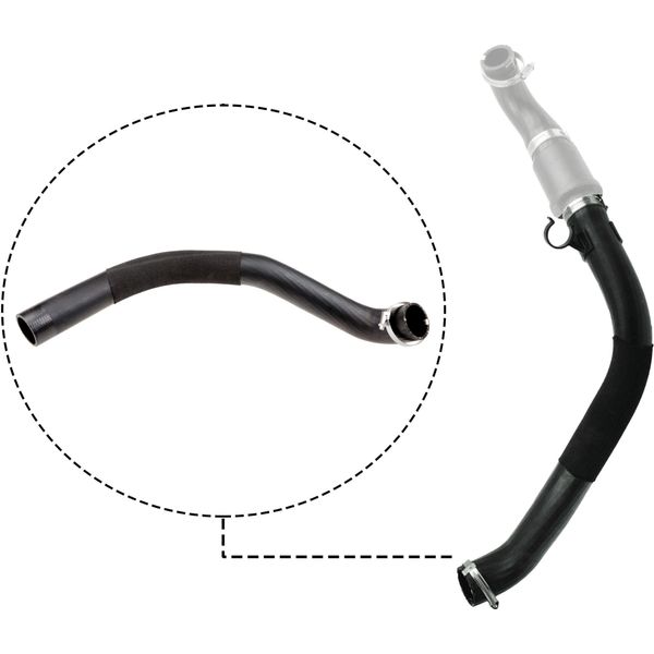 Gates 09-0623 - Oe 1731738 Ladeluftschlauch Per Transit Custom, Transit, Transit Tourneo, Transit V363-image